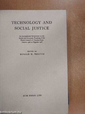 Technology and Social Justice 