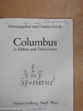 Columbus in Bildern und Dokumenten