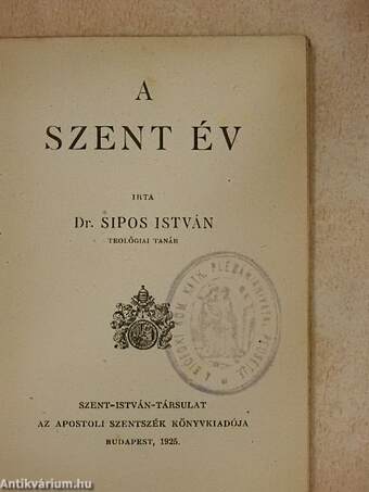 A szent év