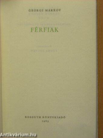 Férfiak