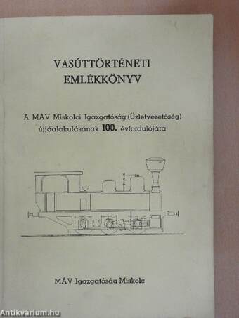 Vasúttörténeti emlékkönyv