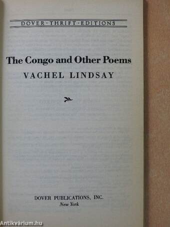 The Congo and Other Poems