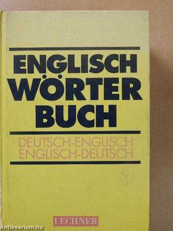 Englisch Wörterbuch