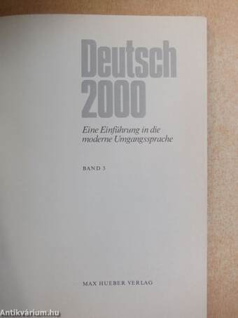 Deutsch 2000 3