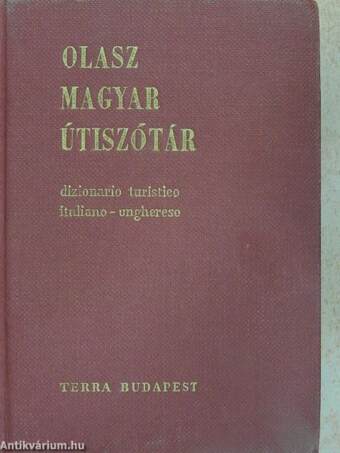 Magyar-olasz/Olasz-magyar útiszótár