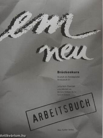 em neu - Niveaustufe B1 - Arbeitsbuch