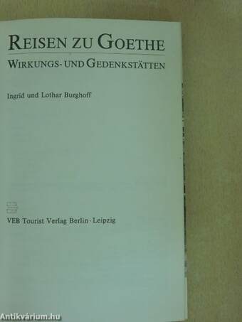 Reisen zu Goethe