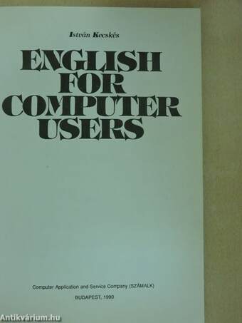 English for computer users