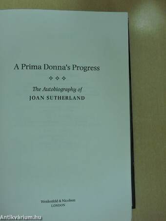 A Prima Donna's Progress