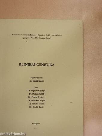 Klinikai genetika