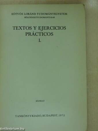 Textos y Ejercicios Prácticos I.