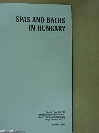 Spas and baths in Hungary