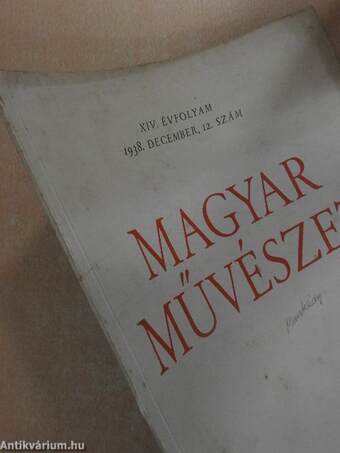 Magyar Művészet 1938/12.