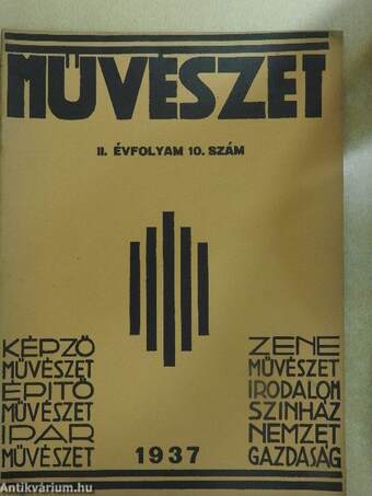 Művészet 1937/10.