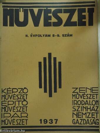 Művészet 1937/8-9.