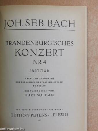 Brandenburgisches Konzert Nr. 4