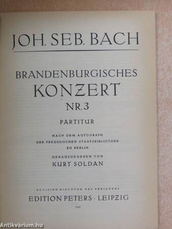 Brandenburgisches Konzert Nr. 3