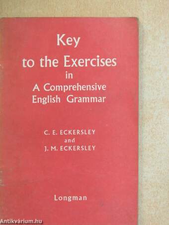 Key to the Exercises in A Comprehensive English Grammar