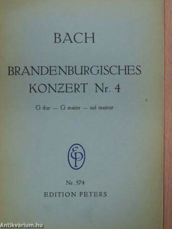 Brandenburgisches Konzert Nr. 4