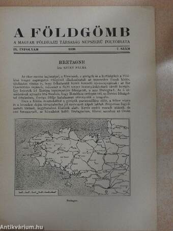 A Földgömb 1938. július