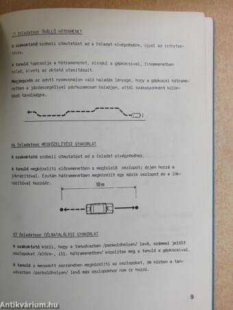 Tanterv és útmutató a járművezető-képző tanfolyamok számára