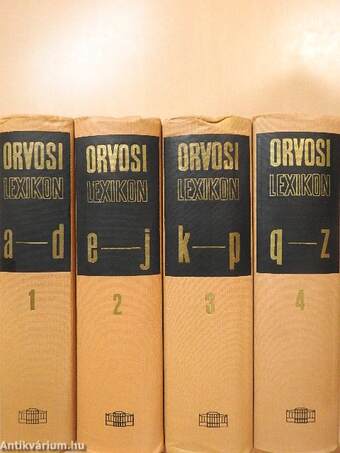 Orvosi lexikon 1-4.