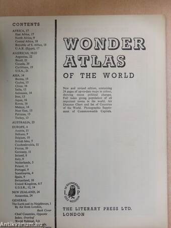 Wonder Atlas of the World