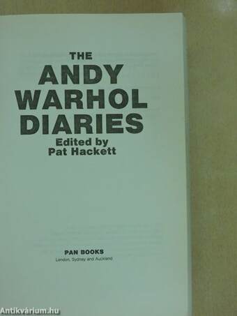 The Andy Warhol Diaries