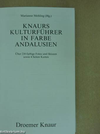 Knaurs Kulturführer in Farbe Andalusien