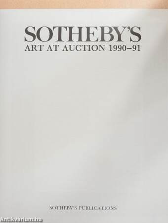 Sotheby's Art at Auction 1990-91