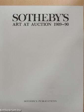 Sotheby's Art at Auction 1989-90