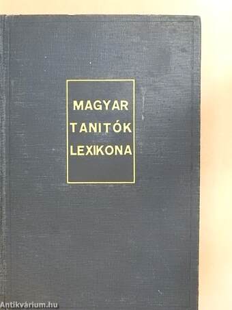 Magyar tanitók lexikona