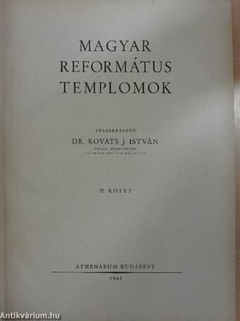 Magyar református templomok II. (rossz állapotú)