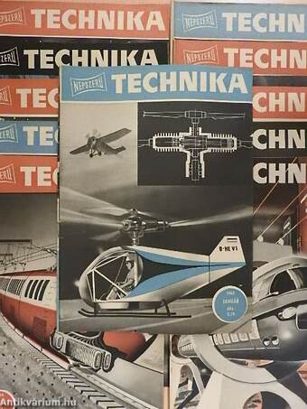Népszerű Technika 1962. január-december