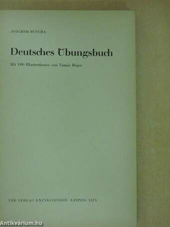 Deutsches Übungsbuch