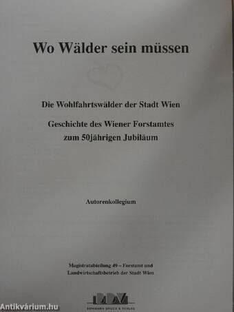 Wo Wälder sein müssen