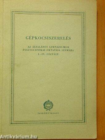 Gépkocsiszerelés