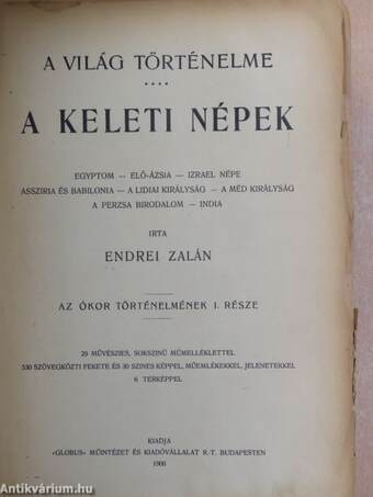 A keleti népek (rossz állapotú)