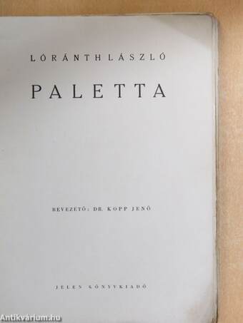 Paletta (rossz állapotú)