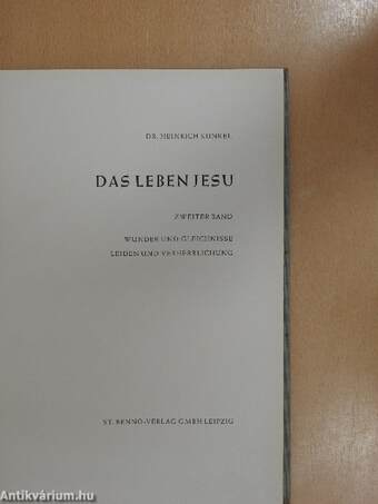 Das Leben Jesu II. (töredék)