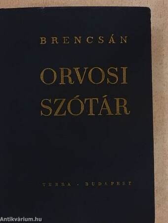 Orvosi szótár