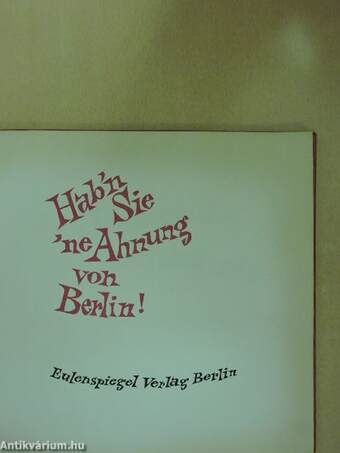 Hab'n Sie 'ne Ahnung von Berlin! - Lemezzel