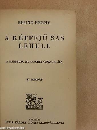 A kétfejű sas lehull