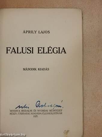 Falusi elégia