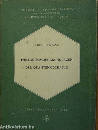 Philosophische grundlagen der Quantenmechanik