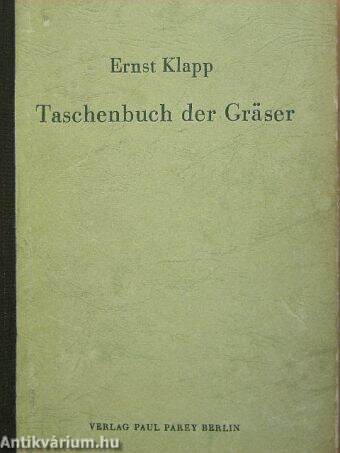 Taschenbuch der Gräser