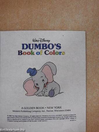 Dumbo's Book of Colors