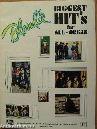 Blondie biggest hit's for all-organ