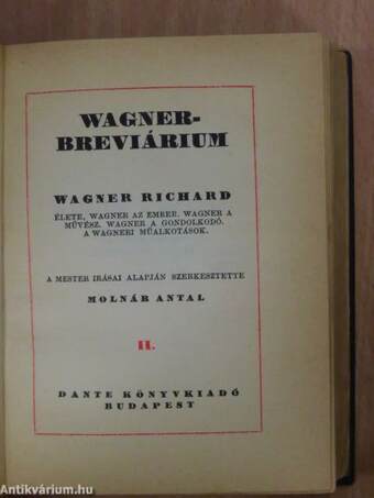 Wagner-breviárium I-II.