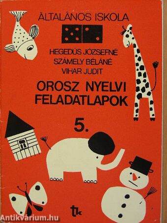 Orosz nyelvi feladatlapok 5.